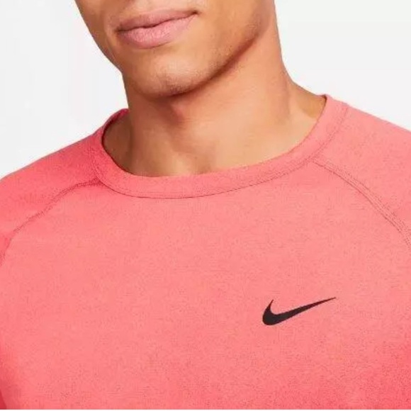 Nike Men's Dri-FIT Ready Short-Sleeve Fitness T-Shirt University Red XL NWT - Picture 3 of 12